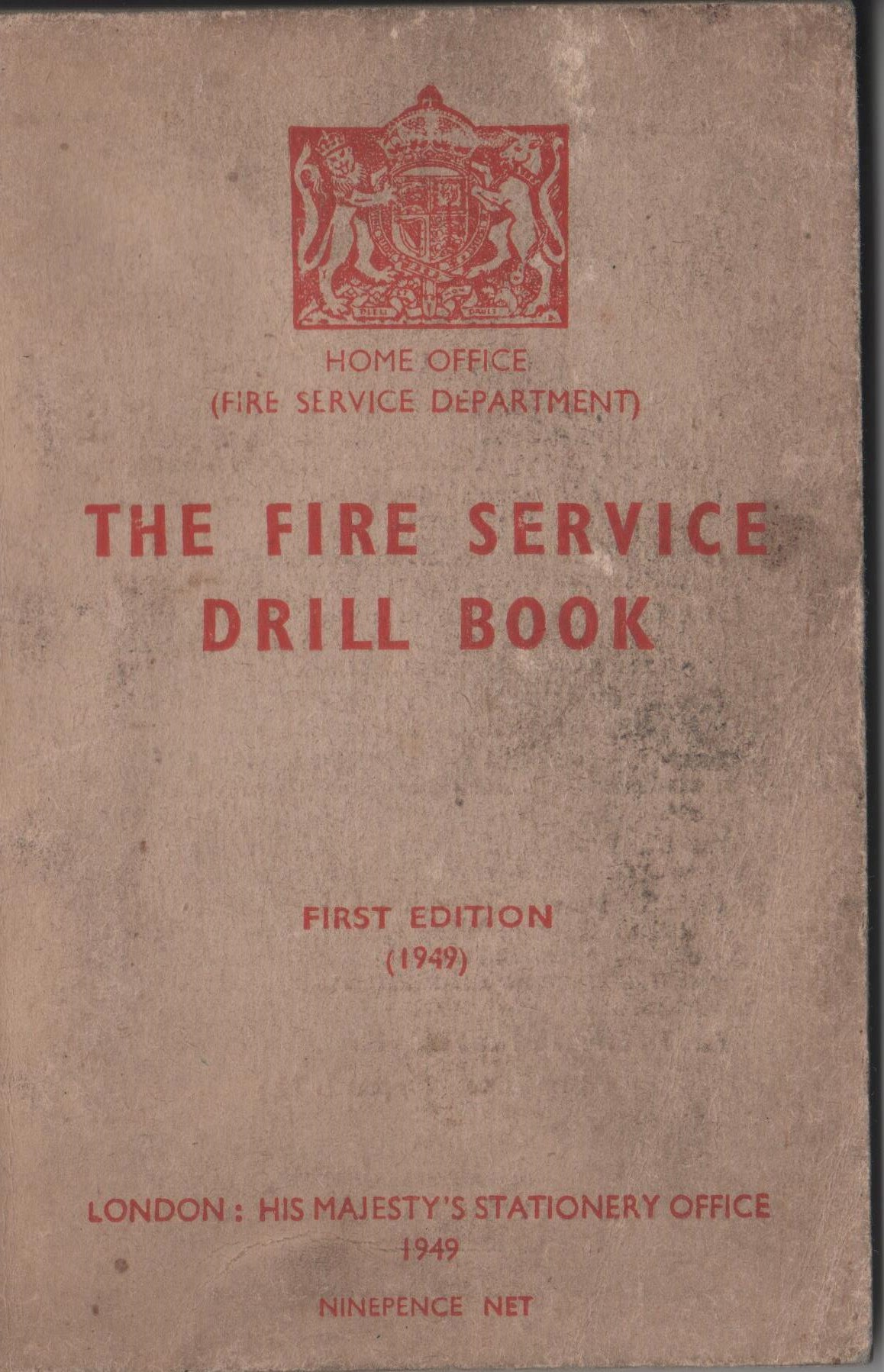 Fire Service Drill book Blackburn Fire History