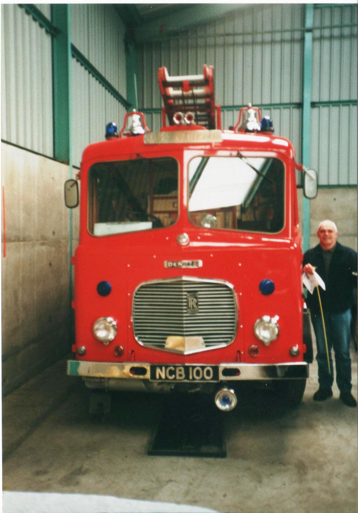 2007, Views of the old Dennis NCB100 Blackburn Fire History