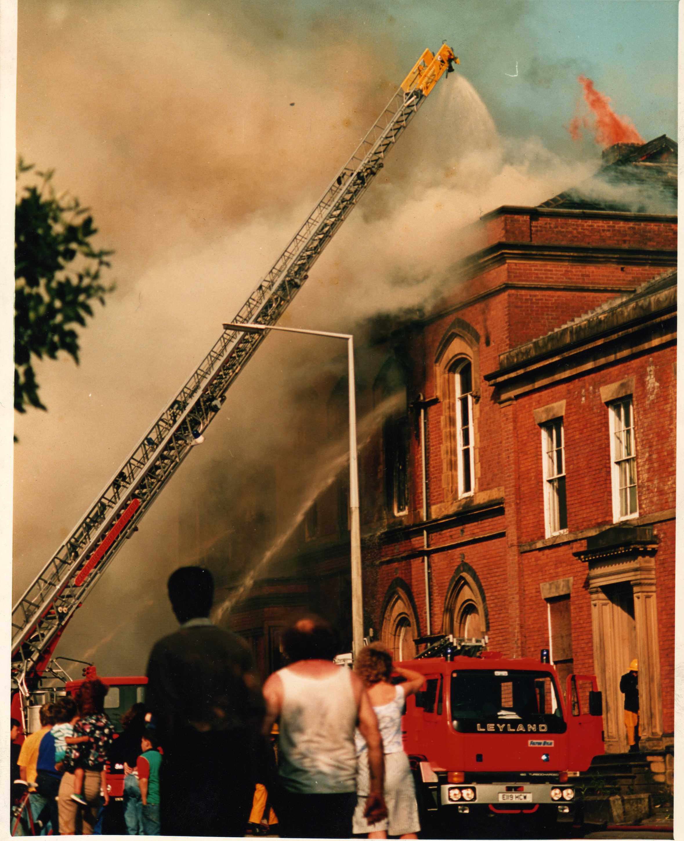 The Old Courthouse, King Street late 90's Blackburn Fire History