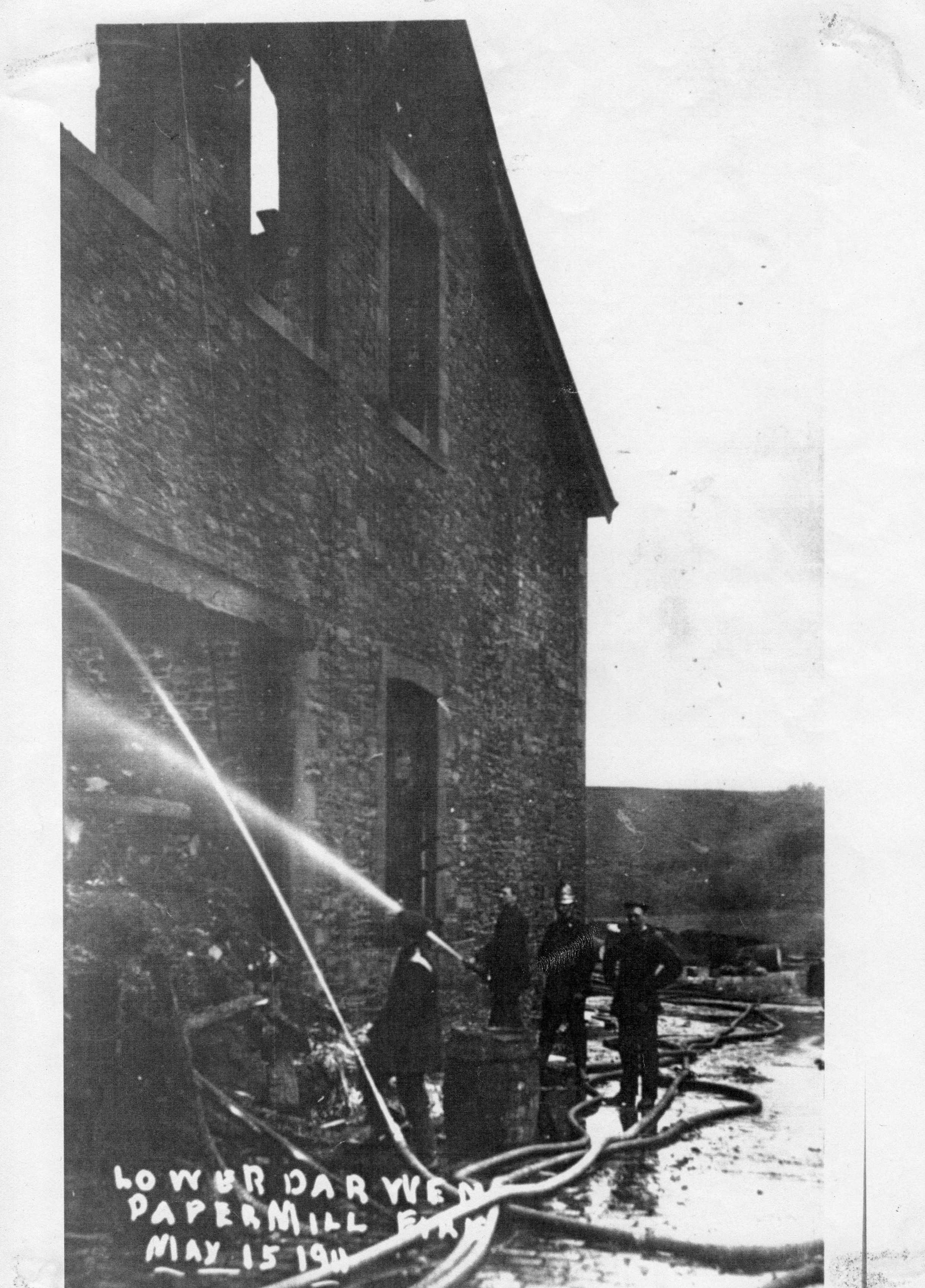 Lower Darwen Paper Mill 1911 Blackburn Fire History
