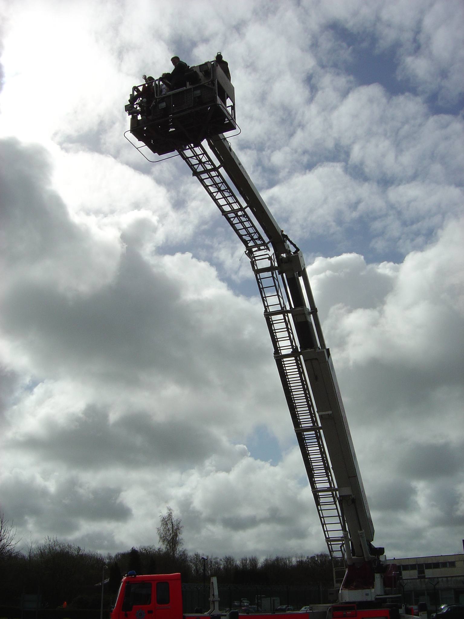 Aerial Ladder Platform Demonstration At The Training Centre