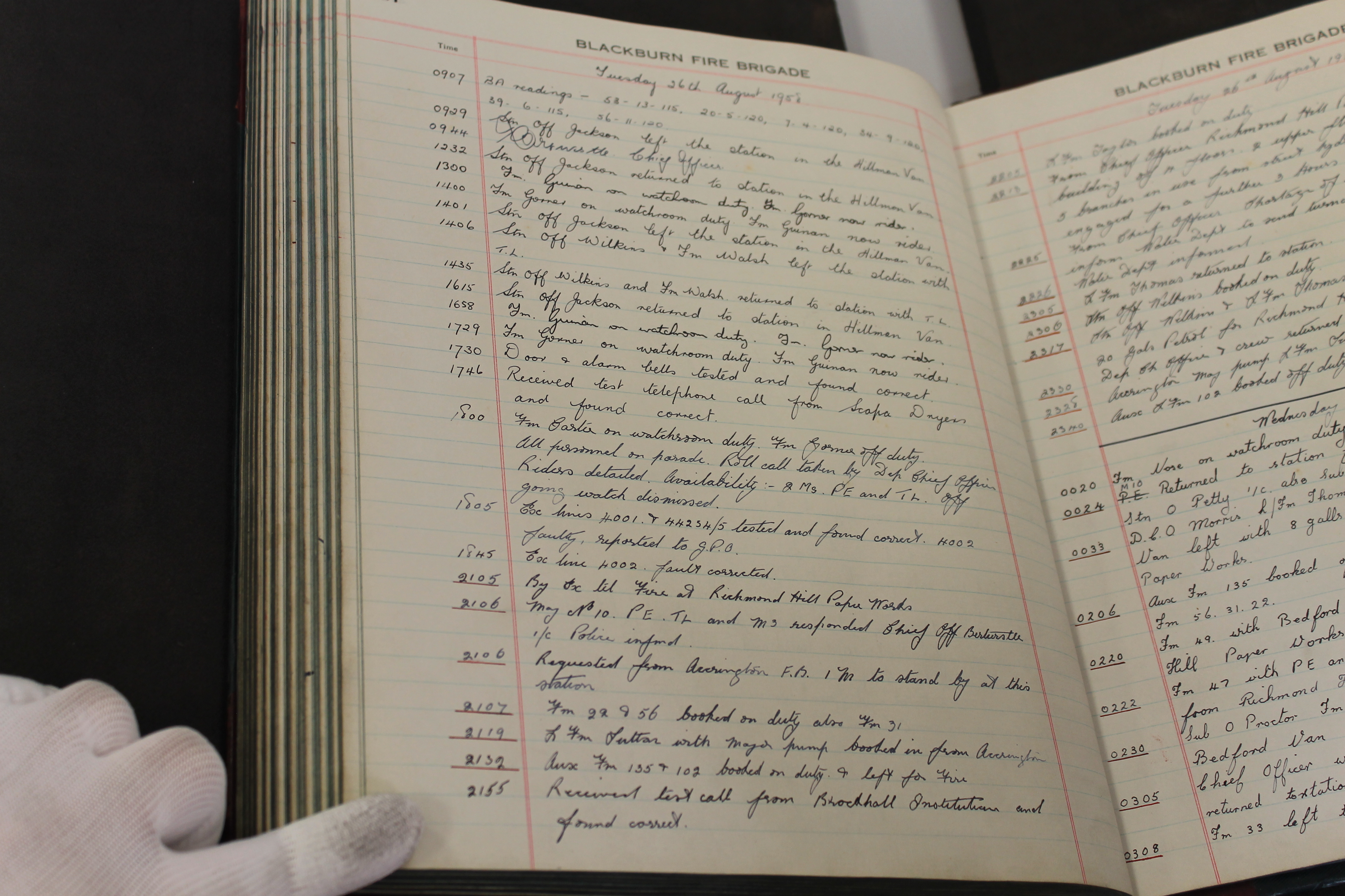 Fire Richmond Hill Paper Mill Blackburn Fire History